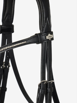 Bridon de dressage classique LeMieux Kudos noir vue d'ensemble