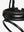 Bridon de dressage classique LeMieux Kudos noir détail du frontal