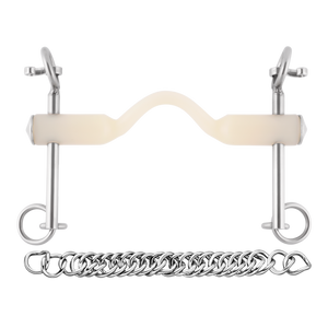 Mors de bride Nathe 20 mm avec passage de langue