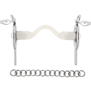Mors d'attelage Liverpool Nathe 20 mm avec passage de langue