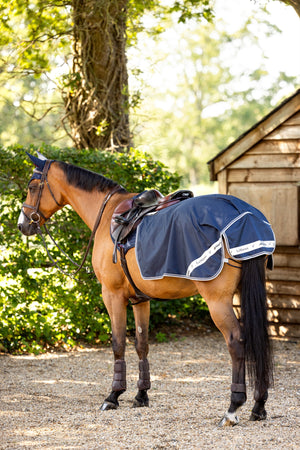 Couvre-reins imperméable LeMieux Arika bleu marine