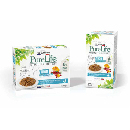 Pro-Nutrition – Pâtée pour chat - Pro-Nutrition PURE LIFE WET THON Default Title   | Sellerie Bucéphale