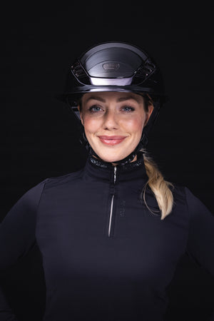 Helm ABUS Pikeur AirLuxe CHROME Lady