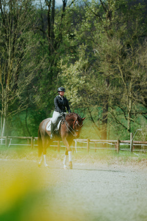 Capacete ABUS Pikeur AirLuxe Supreme Glam viseira curta