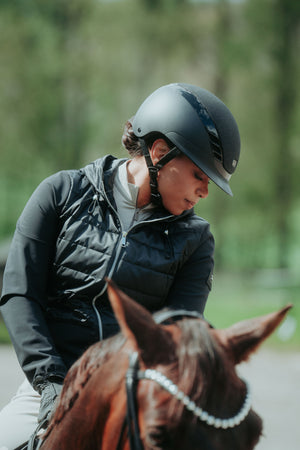 Capacete ABUS Pikeur AirLuxe Supreme Glam viseira curta