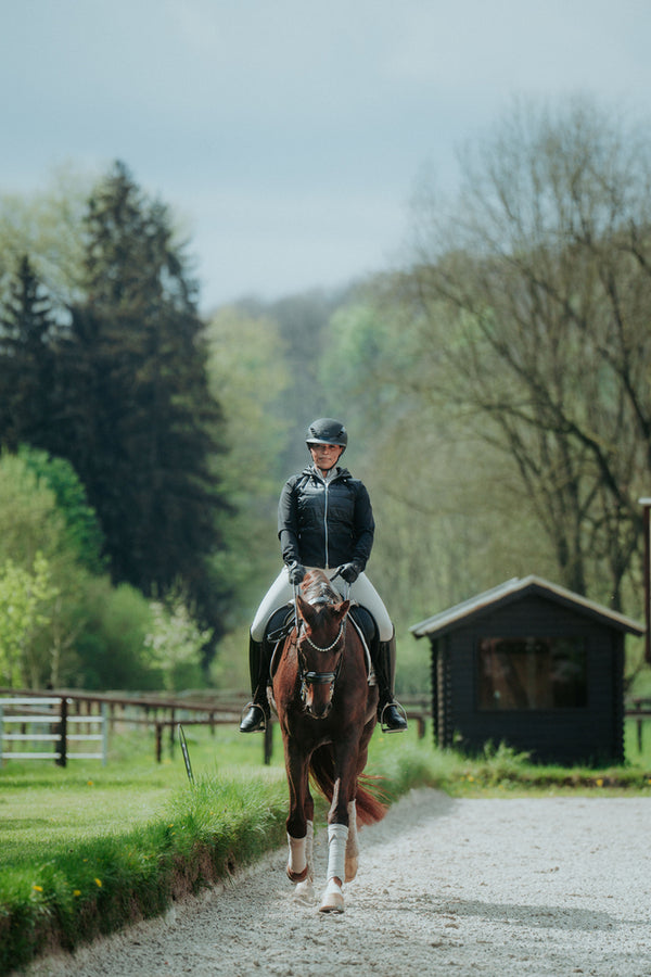 ABUS helmet <tc>Pikeur</tc> AirLuxe Supreme Glam Short Visor