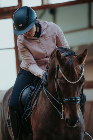 Κράνος ABUS Pikeur AirLuxe PURE με ζελατίνα Polo