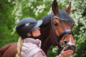 Helm ABUS Pikeur AirLuxe Supreme Glam Grote Vizier