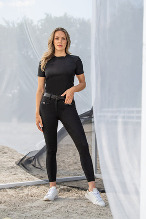 Pikeur – Zip shirt Pikeur 5213 Selection Blanc 34  | Sellerie Bucéphale
