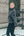 Pikeur Veste polaire VELVETKNIT, coloris basalt grey, en situation