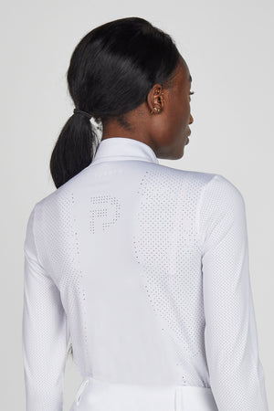 Polo de concours femme Pikeur Lasercut manches longues