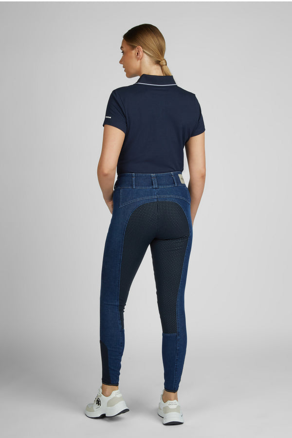 Pantalones vaqueros para montar <tc>PIKEUR</tc> CANDELA empuñadura completa