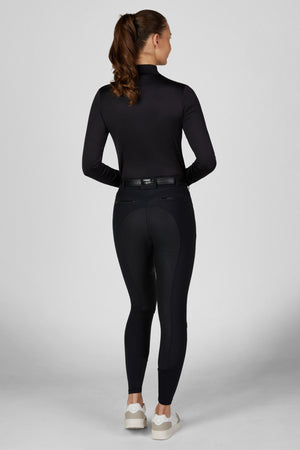 Pikeur CEELINA Matrix GripTec pantalon d'équitation, coloris noir, porté vue de dos