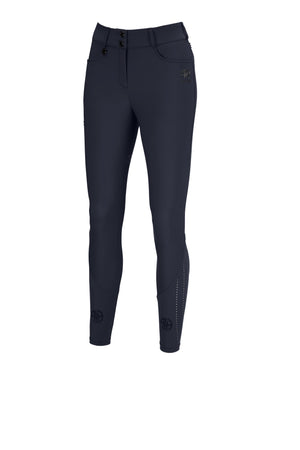 Pikeur CEELINA Matrix GripTec pantalon d'équitation, coloris nightblue, vue de face