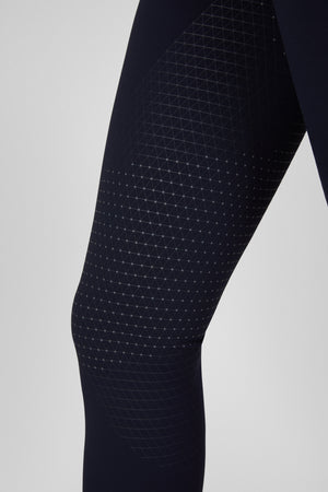 Pikeur YELLA Matrix GripTec pantalon d'équitation, coloris nightblue, porté, détail
