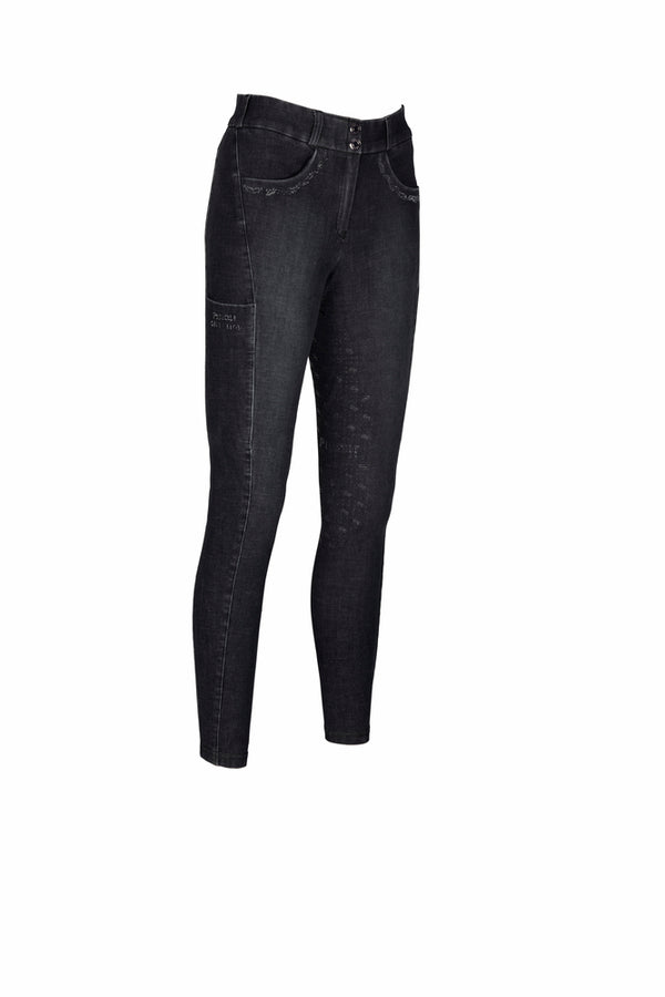 Pantalones de montar <tc>PIKEUR</tc> BRINJA SD 5215 DENIM DE CINTURA MEDIA