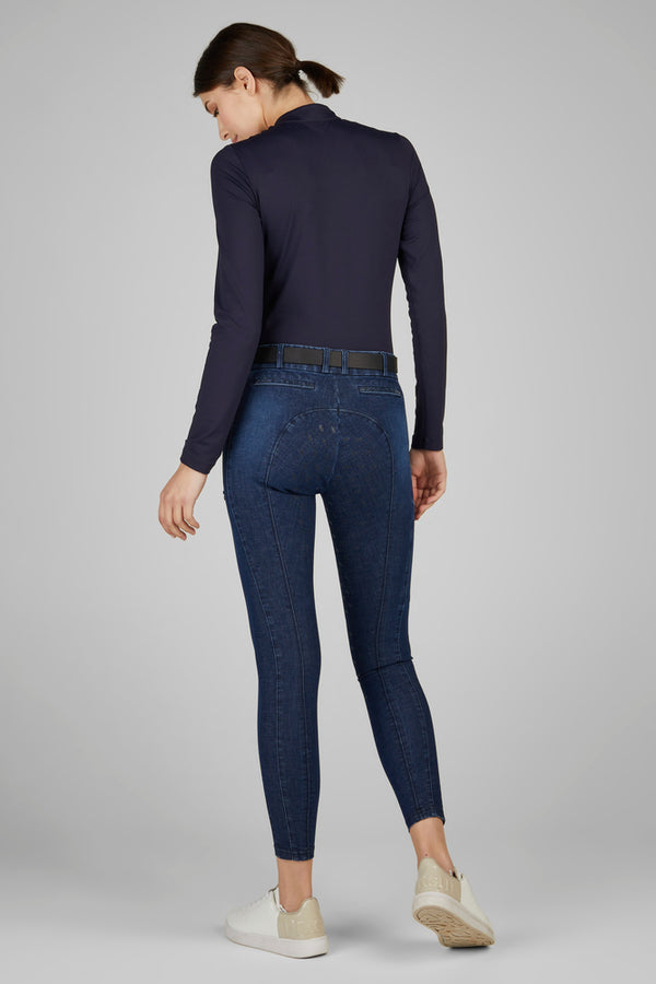 Riding pants <tc>PIKEUR</tc> BRINJA SD 5215 MIDWAIST DENIM