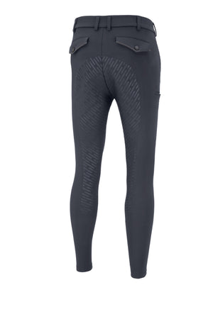 Pantalon d'équitation homme Pikeur Fendrik SD Fullgrip, coloris dark shadow, vue de dos