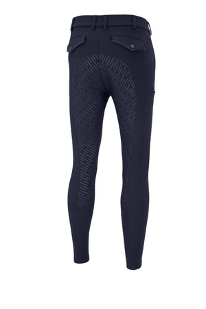 Pantalon d'équitation homme Pikeur Fendrik SD Fullgrip, coloris nightblue, vue de dos