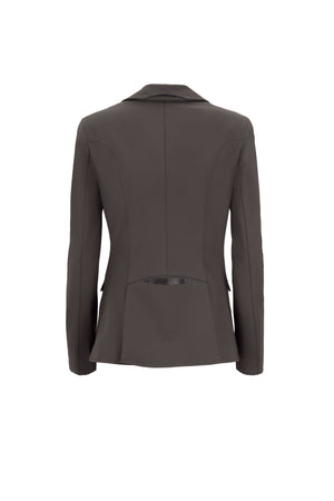 Veste de concours Pikeur Isalie Turnier, coloris smoky brown, vue de dos
