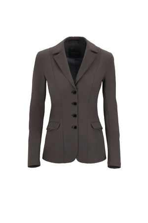 Veste de concours Pikeur Isalie Turnier, coloris smoky brown, vue de face