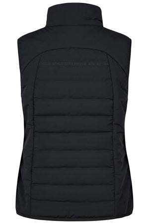 Pikeur QUILTED FLEXVEST gilet d'équitation, coloris noir, vue de dos
