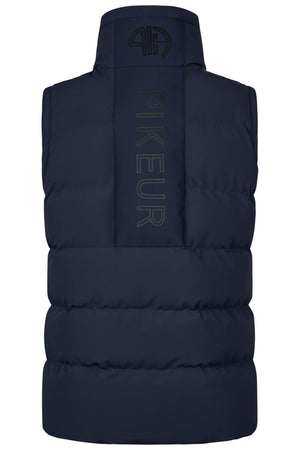 Pikeur QUILTED VEST gilet d'équitation, coloris nightblue, vue de dos