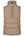 Pikeur QUILTED VEST gilet d'équitation, coloris mocha cream, vue de dos