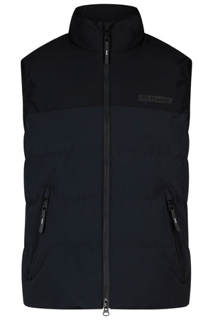 Pikeur QUILTED VEST gilet d'équitation, coloris noir, vue de face