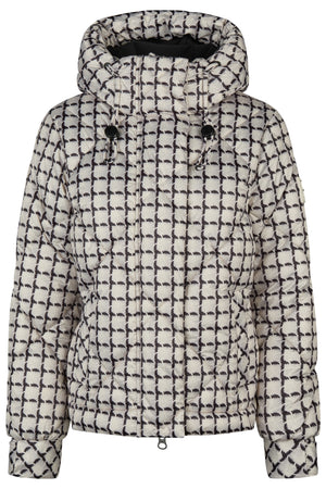 Pikeur QUILTED JACKET veste d'équitation, coloris soft cream, vue de face