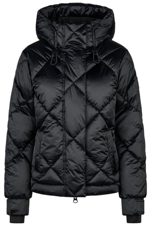 Pikeur QUILTED JACKET veste d'équitation, coloris noir, vue de face