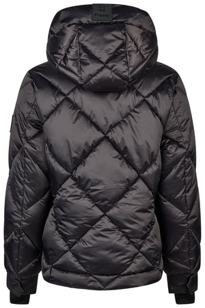 Pikeur QUILTED JACKET veste d'équitation, coloris basalt grey, vue de dos