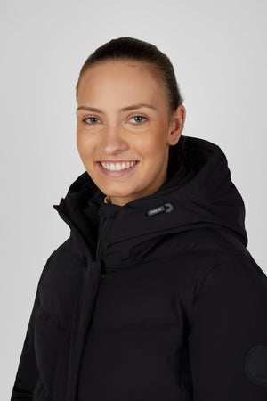 Pikeur WATERPROOF JACKET veste d'équitation, coloris noir, porté, détail
