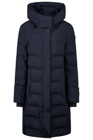 Pikeur FLEXQUILT RAINCOAT veste d'équitation, coloris nightblue, vue de face