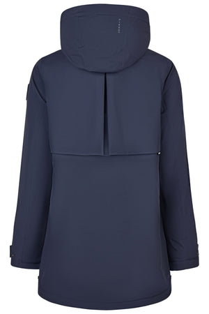 Pikeur WATERPROOF PARKA veste d'équitation, coloris nightblue, vue de dos