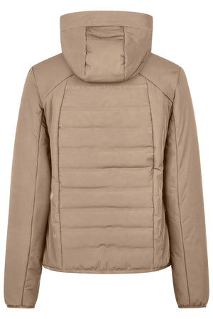 Pikeur QUILTED FLEXJACKET veste d'équitation, coloris mocha cream, vue de dos