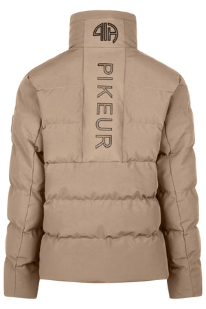 Pikeur QUILTED JACKET veste d'équitation, coloris mocha cream, vue de dos