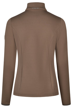 Pikeur POLARTEC SHIRT haut technique, coloris mocha cream, vue de dos