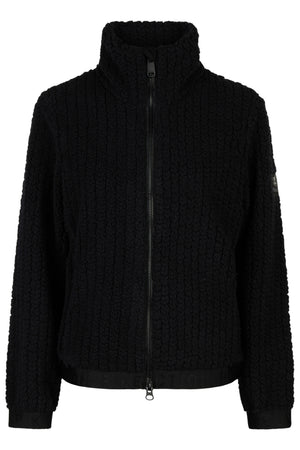 Pikeur Veste polaire VELVETKNIT, coloris black, vue de face
