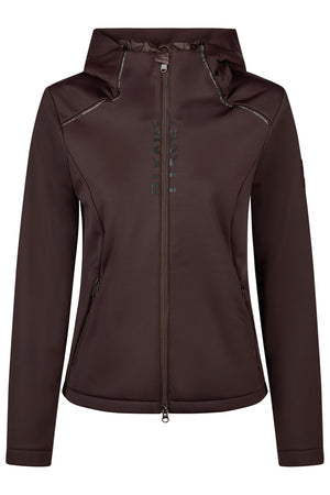 Pikeur veste polaire Techvelvet Selection - Chocolate Brown