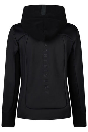 Pikeur THERMO FLEECE veste polaire, coloris noir, vue de dos