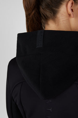 Pikeur THERMO FLEECE veste polaire, coloris noir, porté, détail