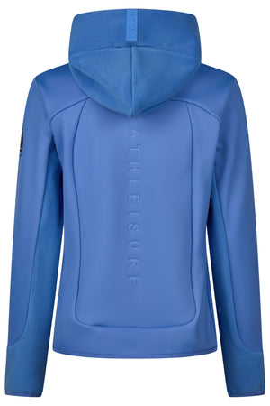 Pikeur THERMO FLEECE veste polaire, coloris electric blue, vue de dos
