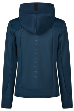 Pikeur THERMO FLEECE veste polaire, coloris pine green, vue de dos
