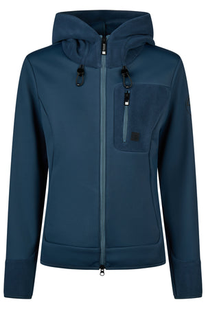 Pikeur THERMO FLEECE veste polaire, coloris pine green, vue de face