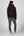 Veste polaire softshell Pikeur Quiltshield Fleece, coloris chocolate brown, portée vue de dos