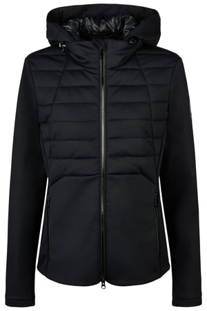 Pikeur QUILTSHIELD FLEECE veste polaire, coloris noir, vue de face