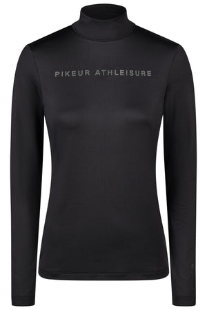 Pikeur DOTS SHIRT polo de concours, coloris noir, vue de face