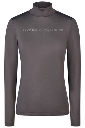 Pikeur DOTS SHIRT polo de concours, coloris basalt grey, vue de face