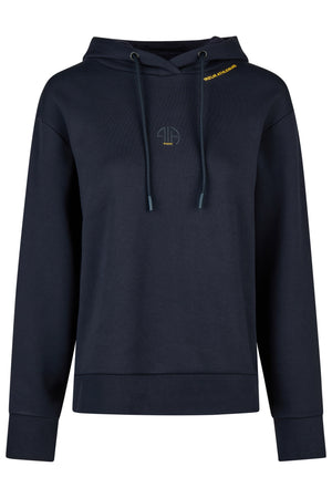 Pikeur HOODY sweat d'équitation, coloris nightblue, vue de face
